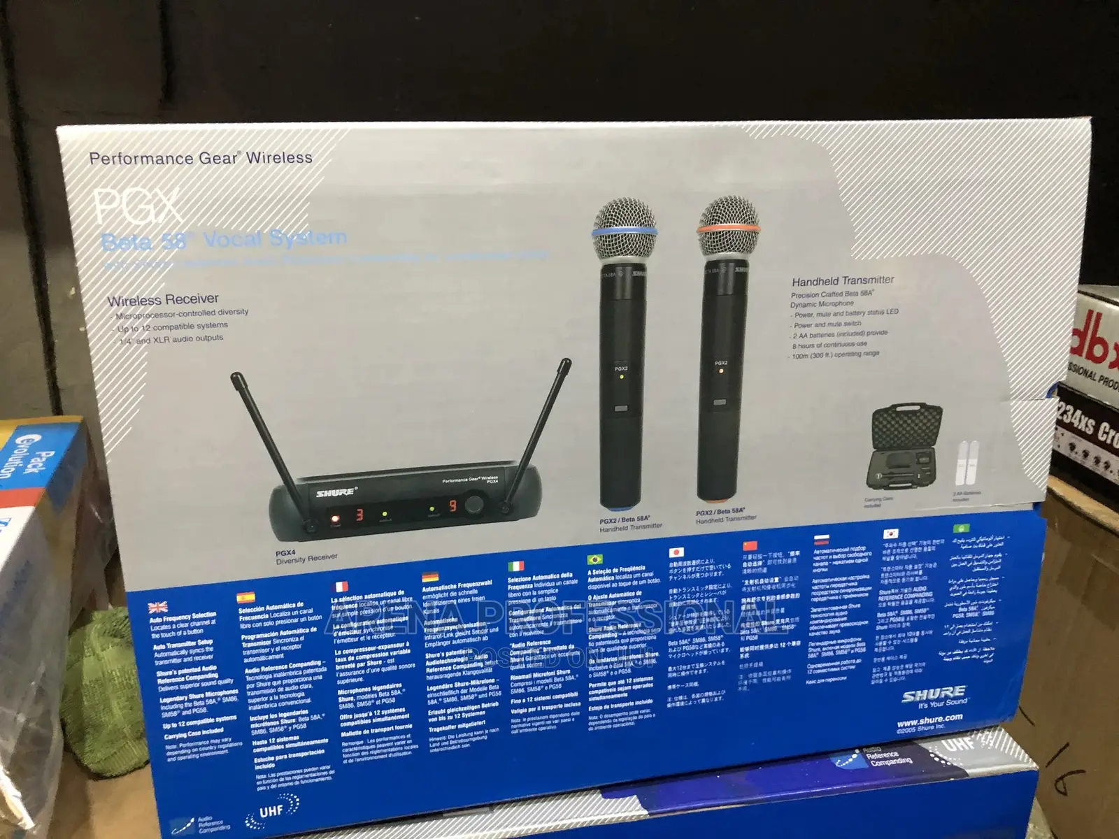 SHURE PGX242 Wireless Microphone