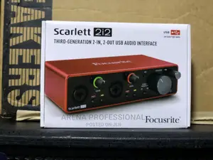 Focusrite Scarlett 2i2 Sound Card