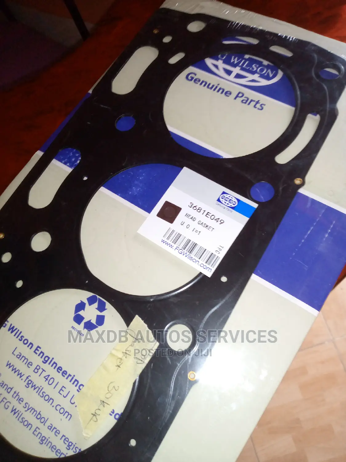 Gasket For Generator