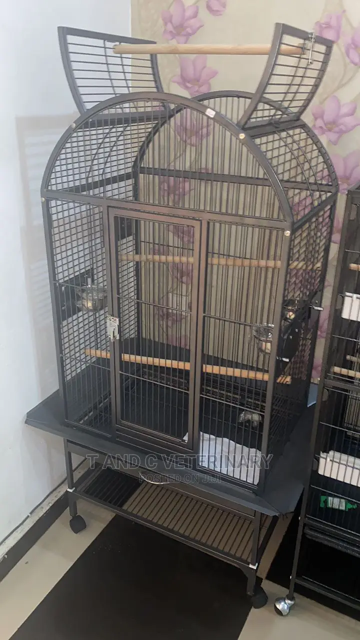 Heavy Duty Large Bird Dome Parrot Cage
