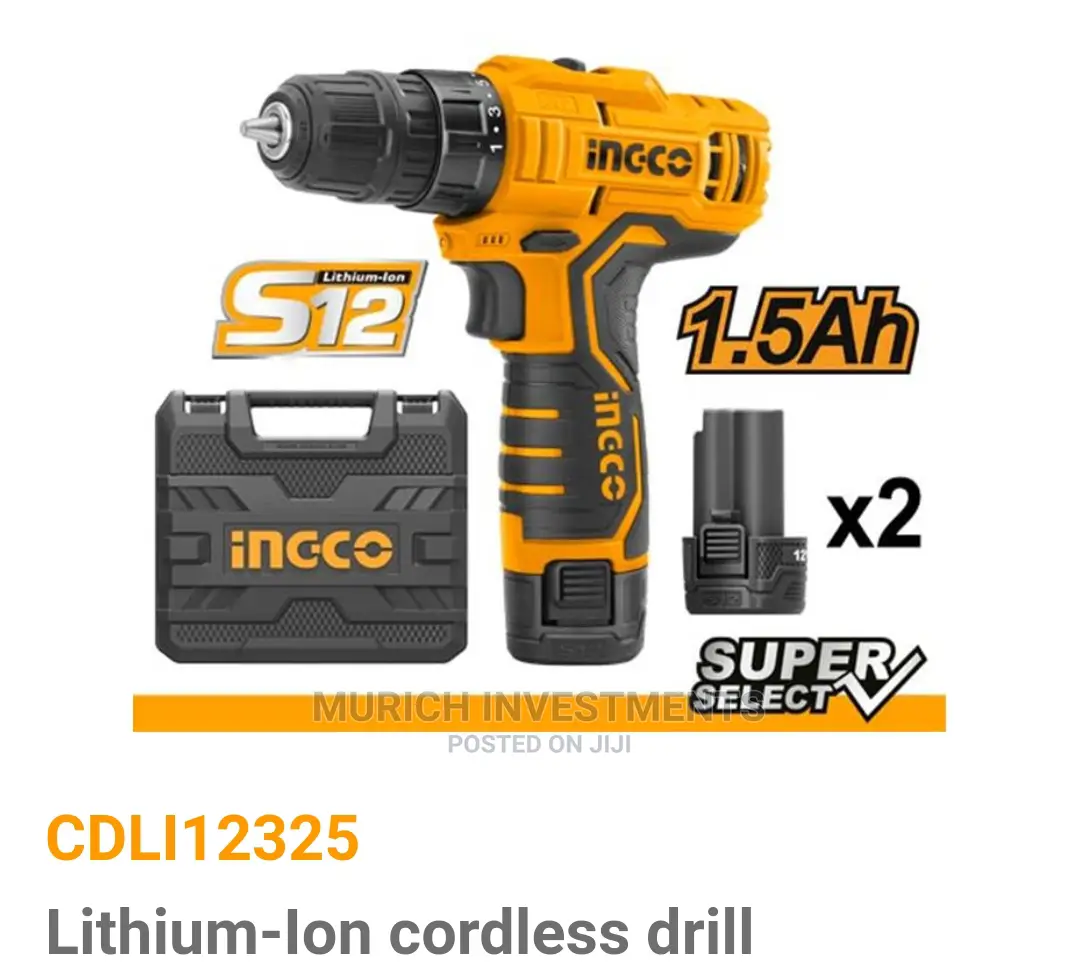 Lithium-Ion Cordless Drill 12V