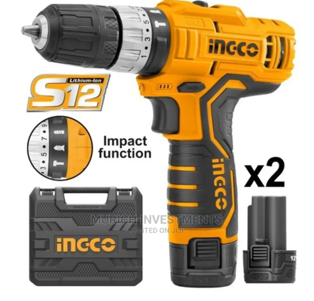 Lithium-Ion Cordless Drill 12V