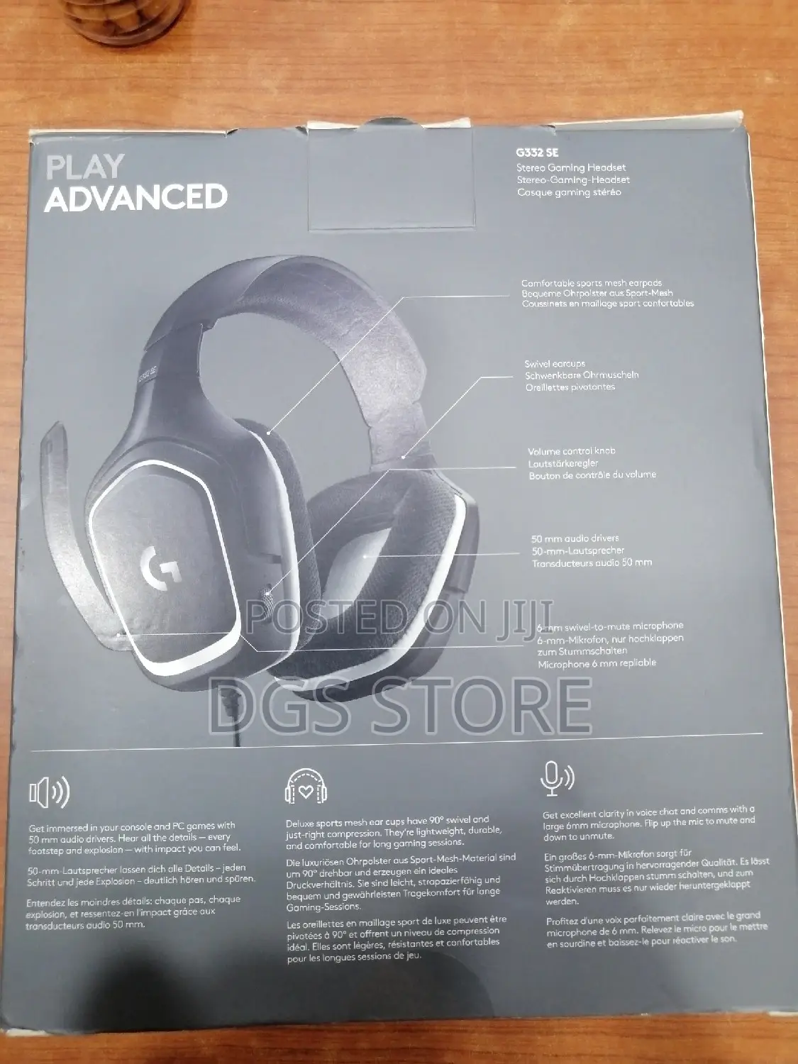 Logitech G332 SE Stereo Gaming Wired for Pc, Ps4, Xbox One