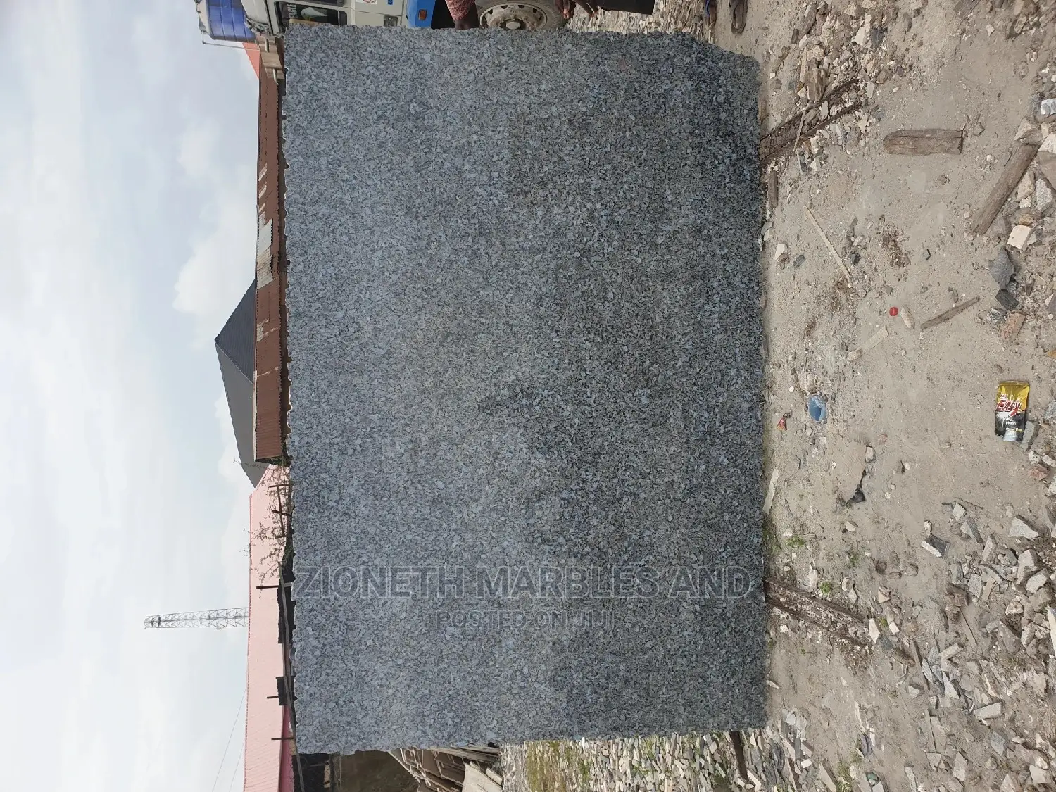 Italian Blue Pearl Granite Slab