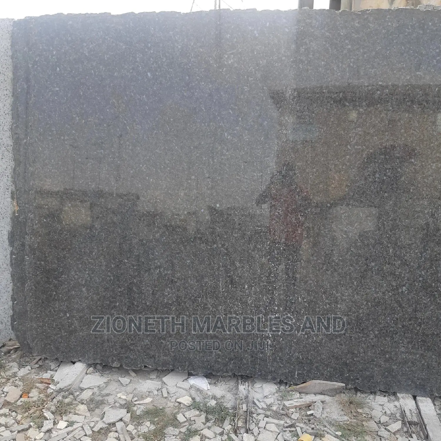Italian Blue Pearl Granite Slab
