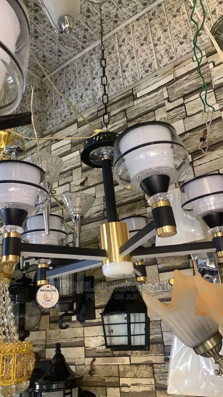 Led Chandelier Light By5 Hands 3color Very Quality Dubai
