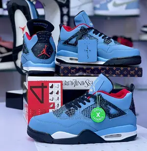 Travis Ttocs X Air Jordan Iv Retro ‘ Cactus Jack ’*