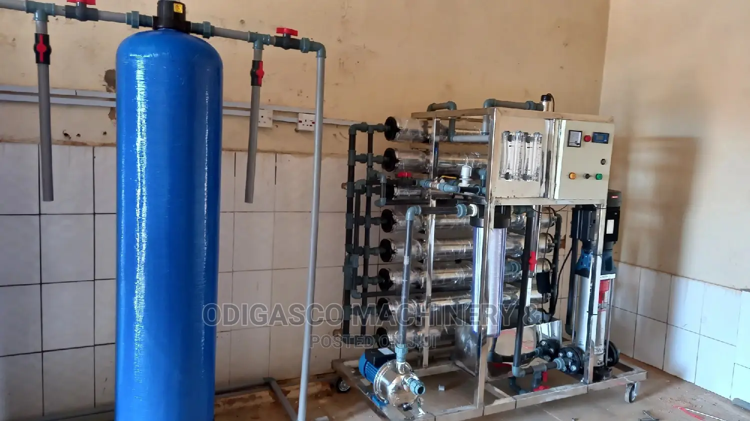 8 Membrane Reverse Osmosis Machine