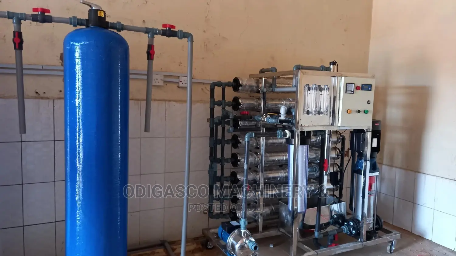 8 Membrane Reverse Osmosis Machine