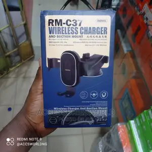 Remax RM-C37 Car Phone Holder With Wireless Charging