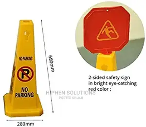 Traffic Cones No Parking School