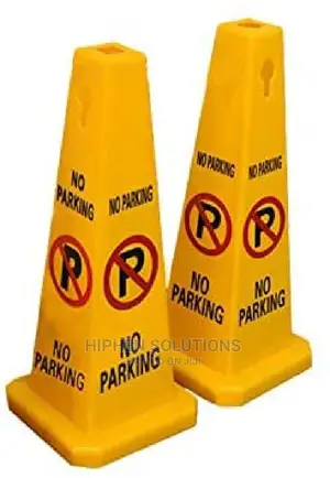 No Parking Safety Caution Warning Cone