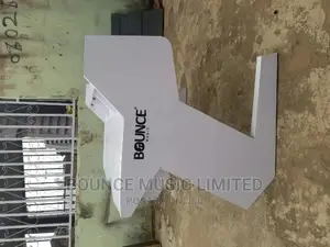 4ft.White Studio Desk
