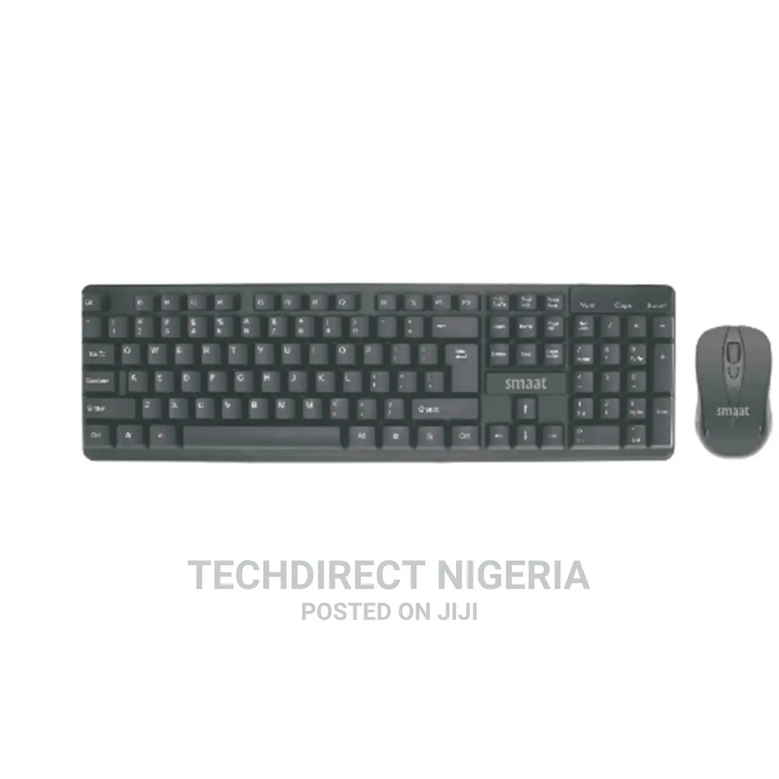 SMAAT Skm930w Wireless Keyboard And Mouse Combo – Black