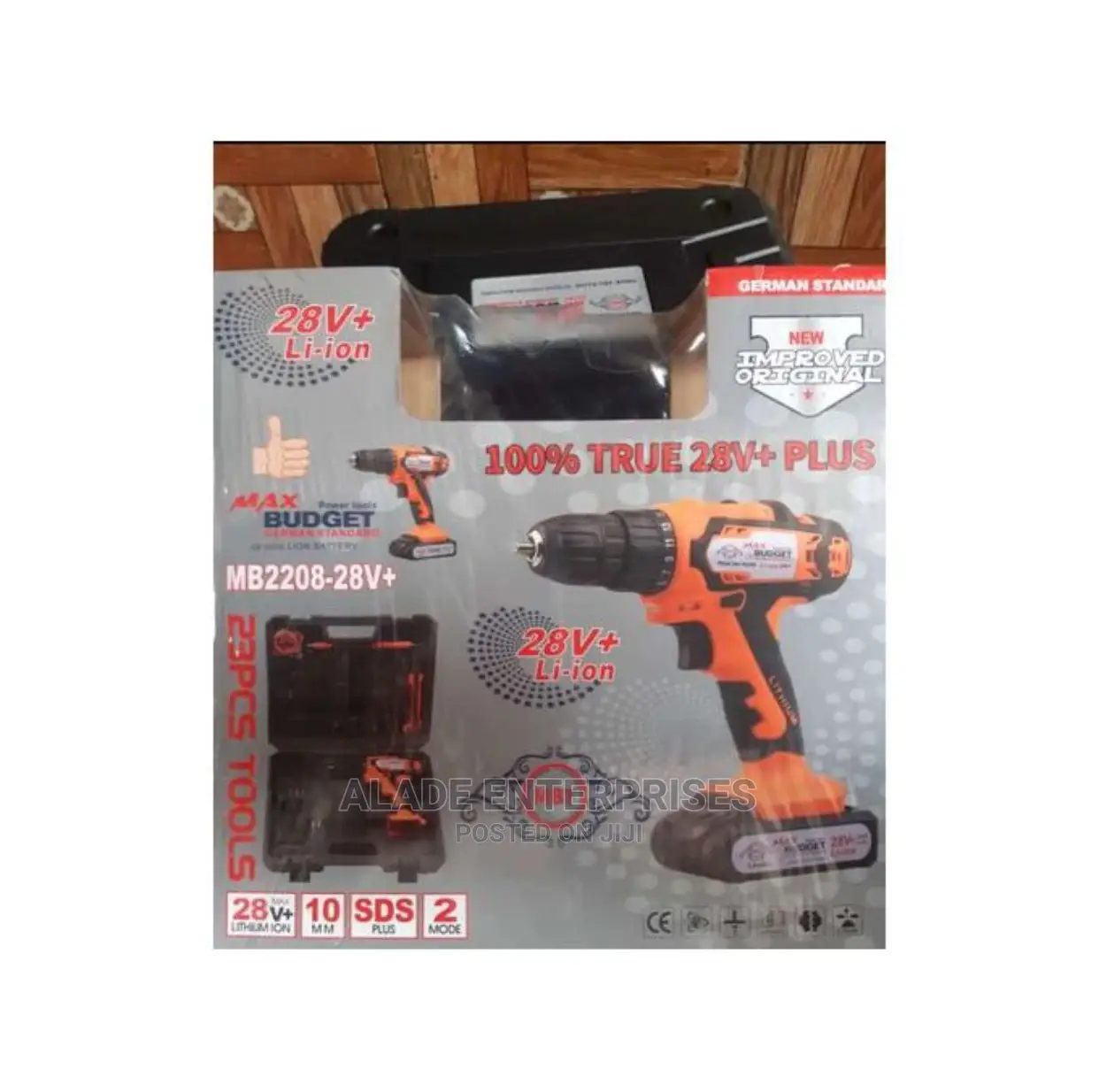 28V Drill With Tools