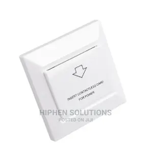 Hotel Energy Saving System RFID Key Card Wall Switch
