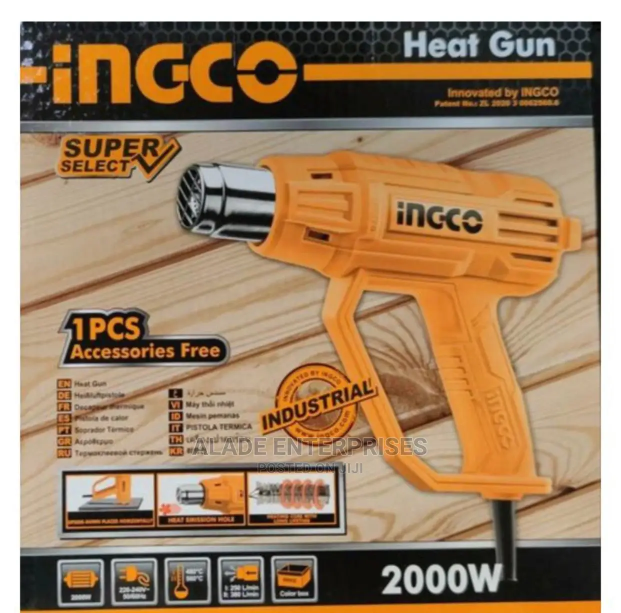 Super Select Ingco Heat Gun 2000W