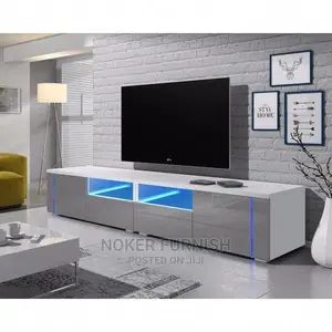 TV Console With Led Lights