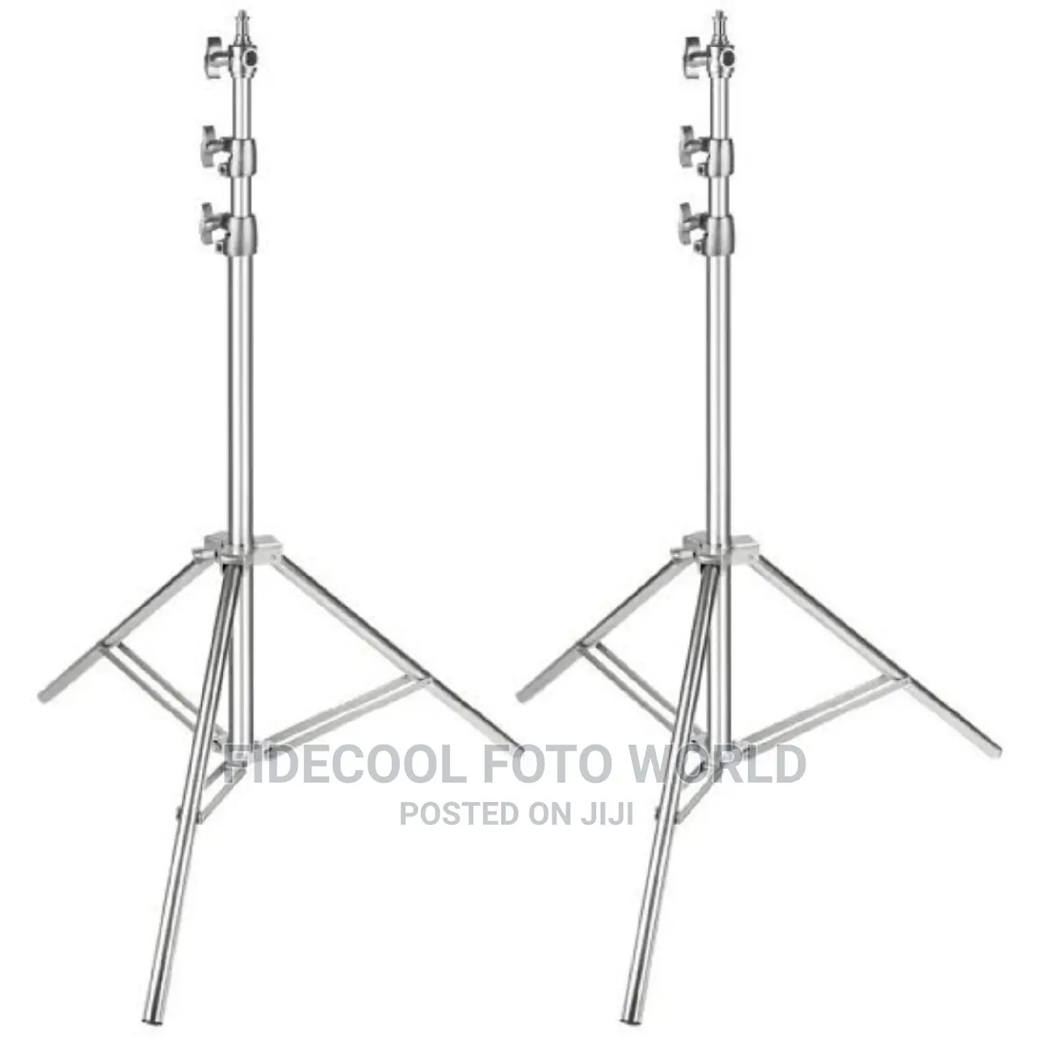 Silver Light Stand