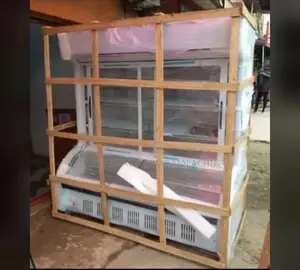 Industrial Supermarket Display Chiller With Chest Freezer