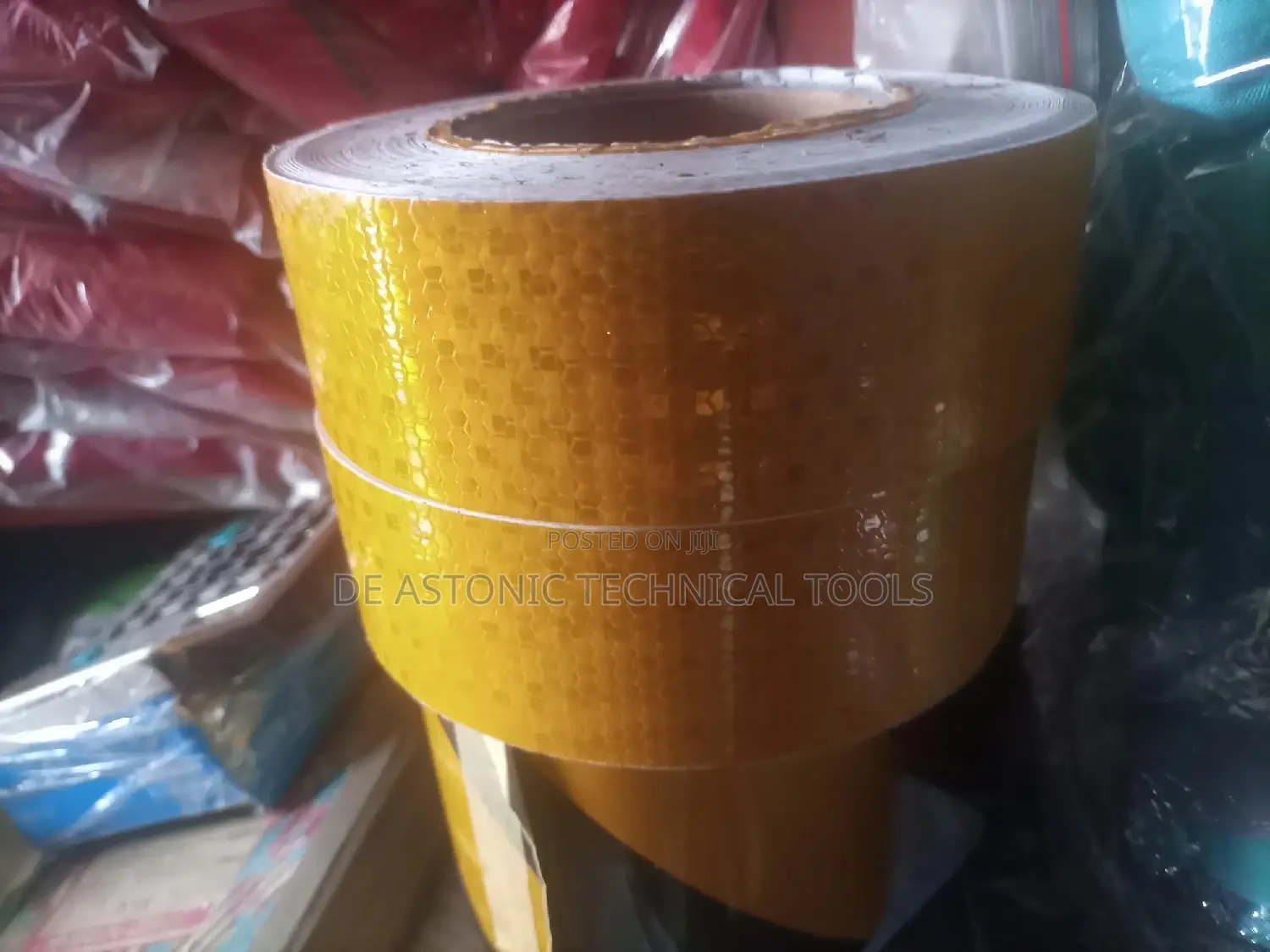 2" Yellow Adhesive Tape