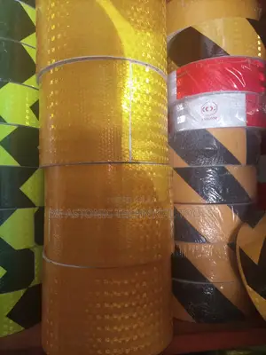 4" Yellow Adhesive Tape