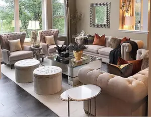 Sofa Set Of Chair Plus Centre Table Plus Two Side