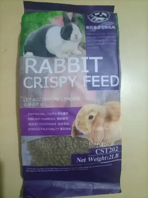 Rabbit Food Puffed Feed 1kg