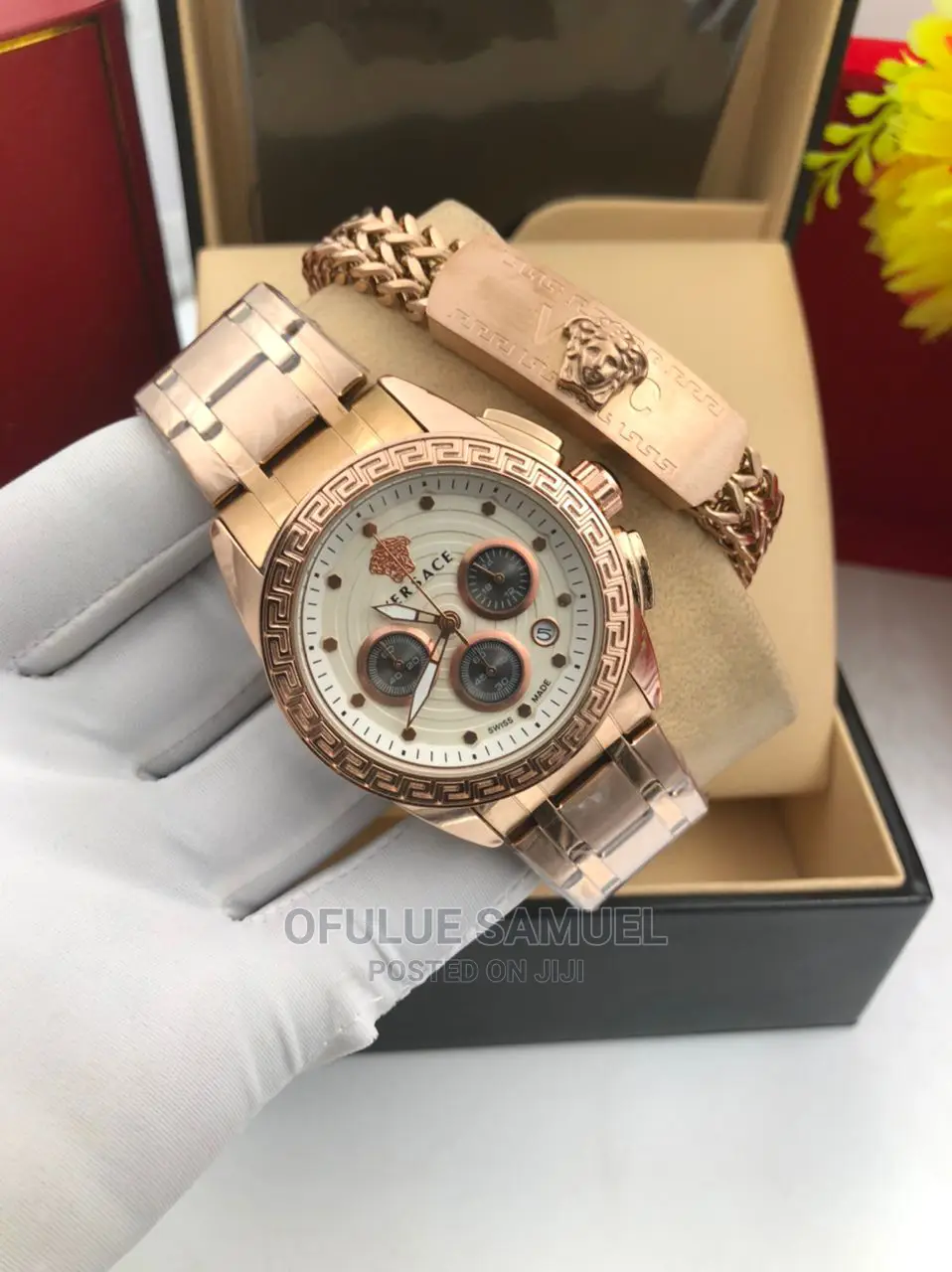 Non Tarnished Versace Wristwatch