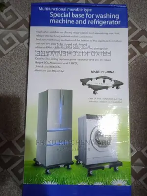 Fridge and Washing Machine Stand