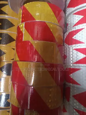 2" Red And Yellow Adhesive Tape