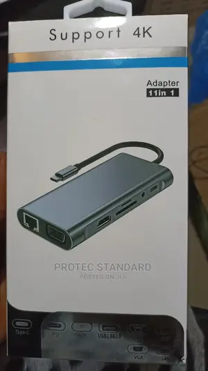 Type C Adapter to 11 in One