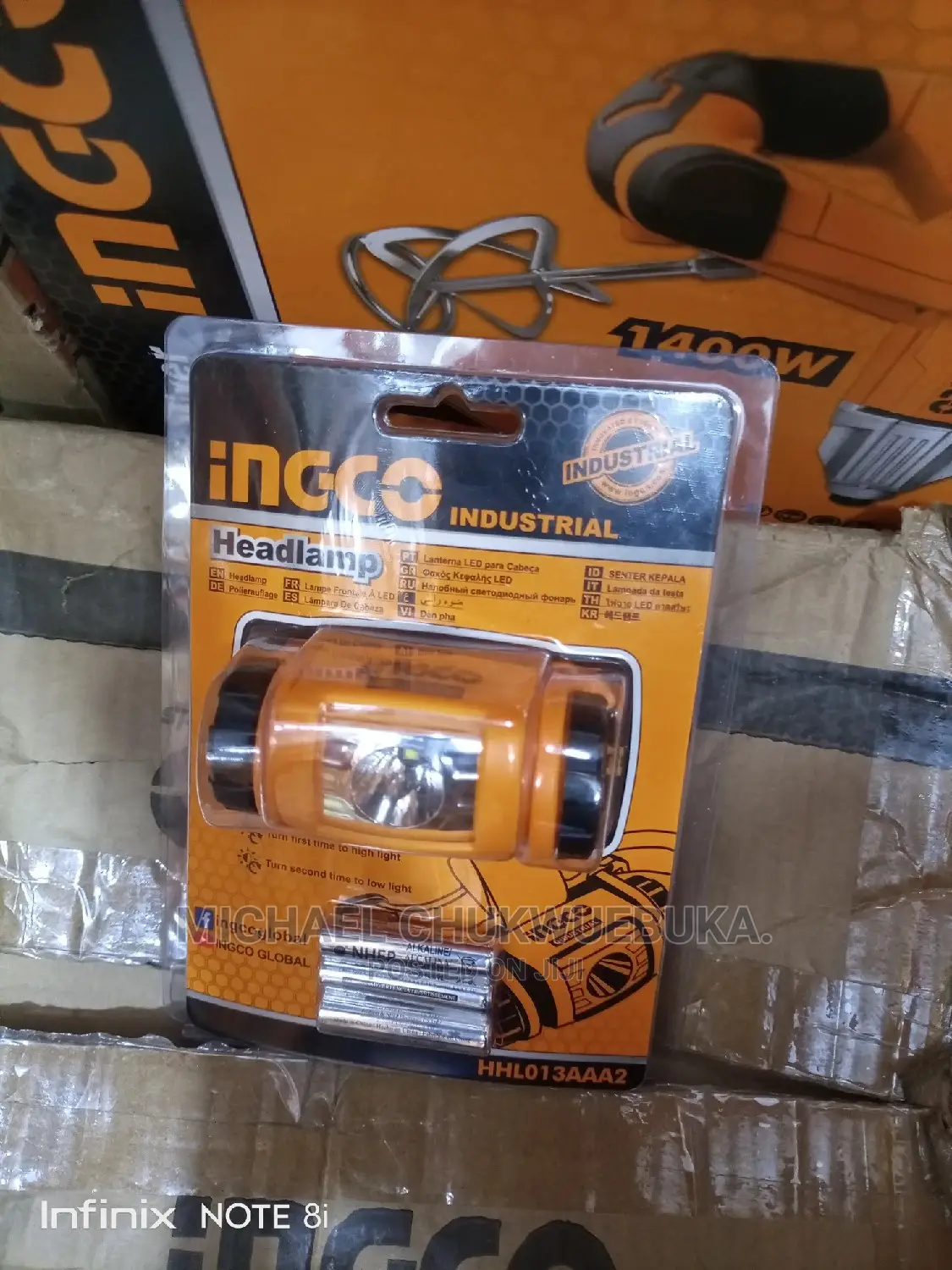 Headlamp Ingco