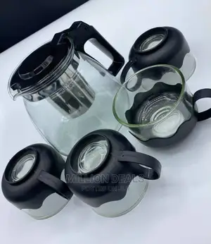 5-in-1 Tea Pot With Cups Infusion