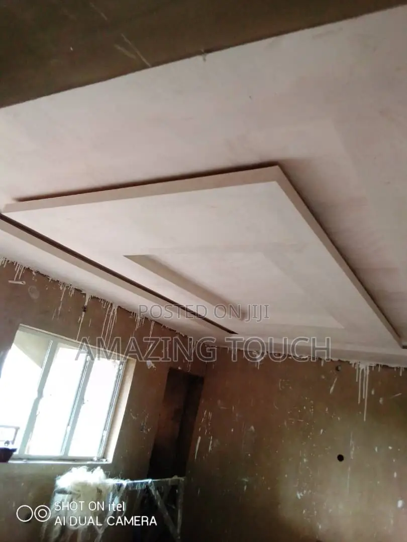 Pop Celling, Screeding And Painting