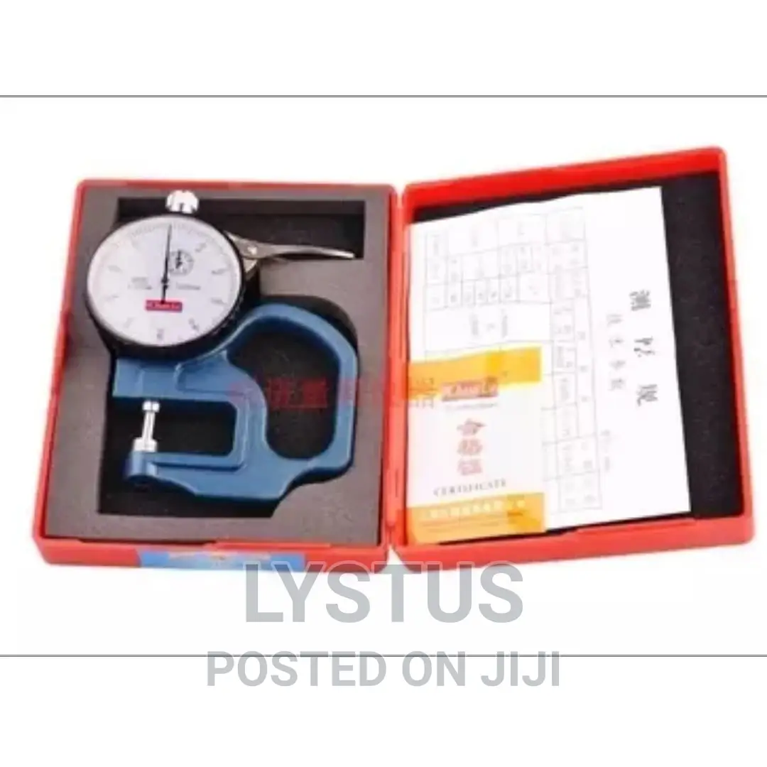 Dial Thickness Gauge 0-10mm, 0.01mm
