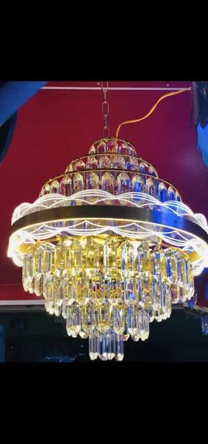 Led Crystal Chandelier Light 