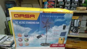 Qasa Solar Standing Fan 18inches 10watts