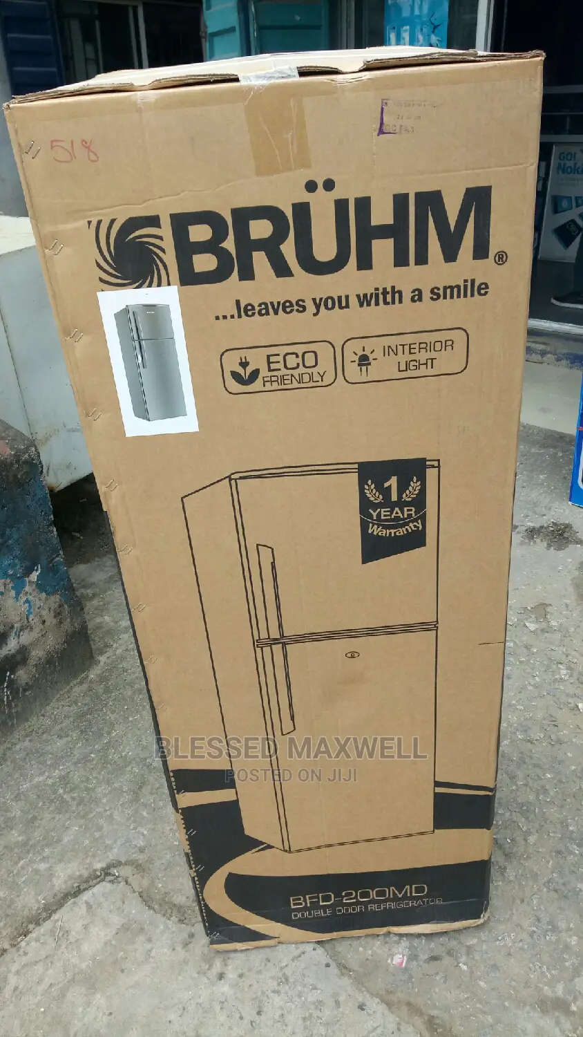 Bruhm Refrigerator BFD 200md Bruhm