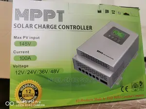 100A MPPT Must 12V 24V Solar Charge Controller.