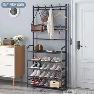 2-In-1 Cloth Hanger Shoe Rack . Material