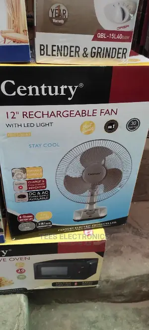 Century Rechargeable Fan