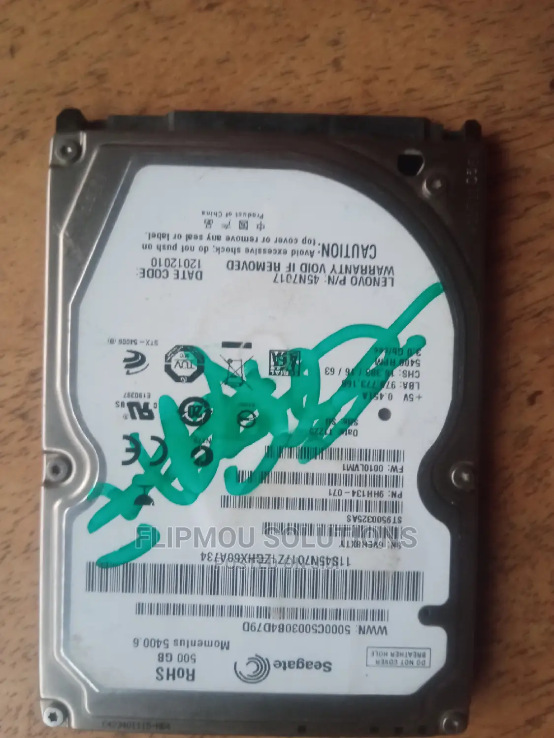 500gb Hard Drive (Hdd) Sata