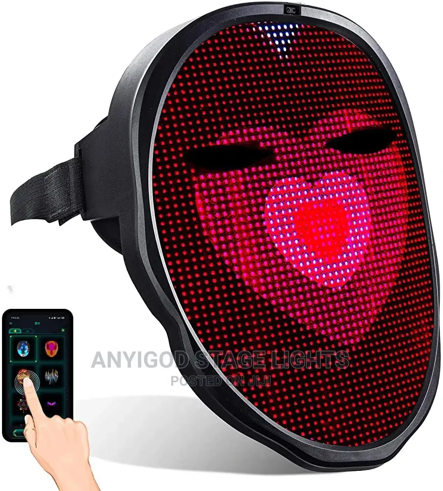 LED Digital Face Mask