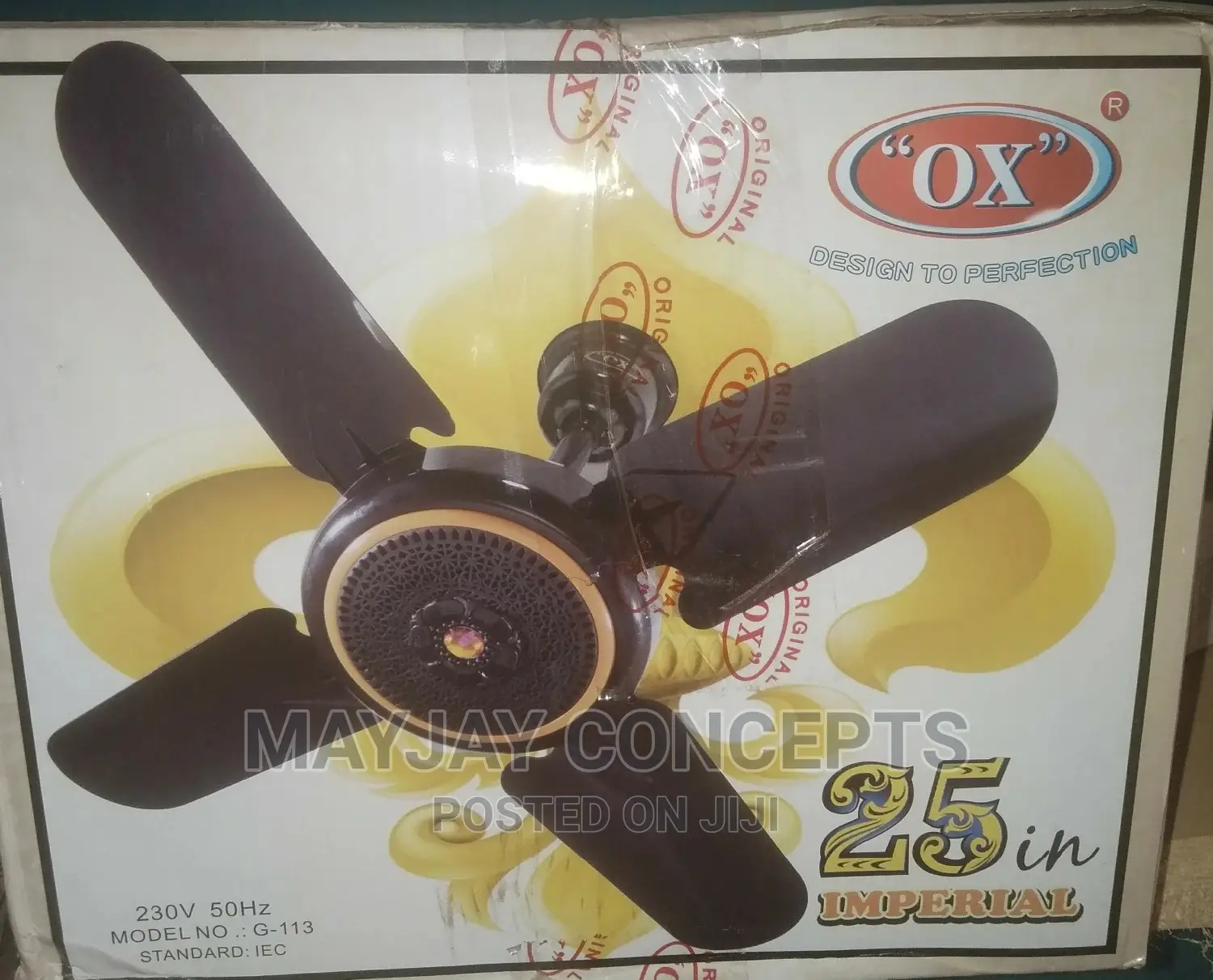 Ox 25" Imperial Ceiling Fan