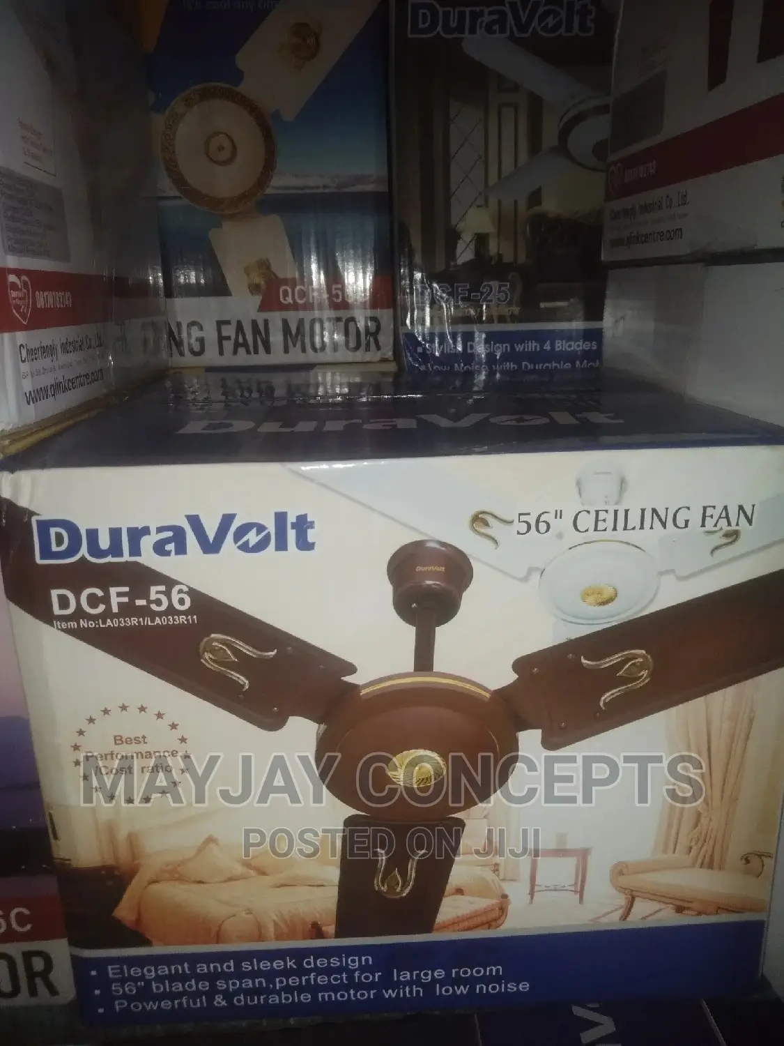 Duravolt 56" Ceiling Fan