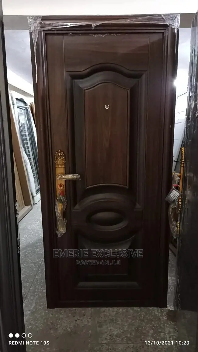 3ft: GARMAN Security Room Door With Copper Handle