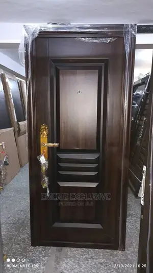 3ft: GARMAN Security Room Door With Copper Handle