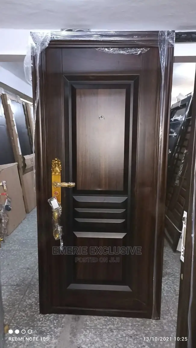 3ft: GARMAN Security Room Door With Copper Handle