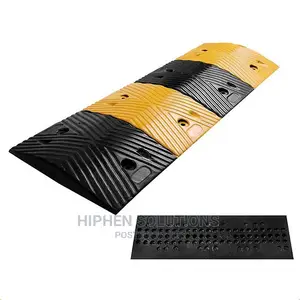 Rubber Black Speed Bump End Caps